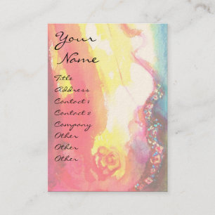 MASSE IN ROT VISITENKARTE