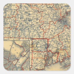 Masse, RI Quadratischer Aufkleber