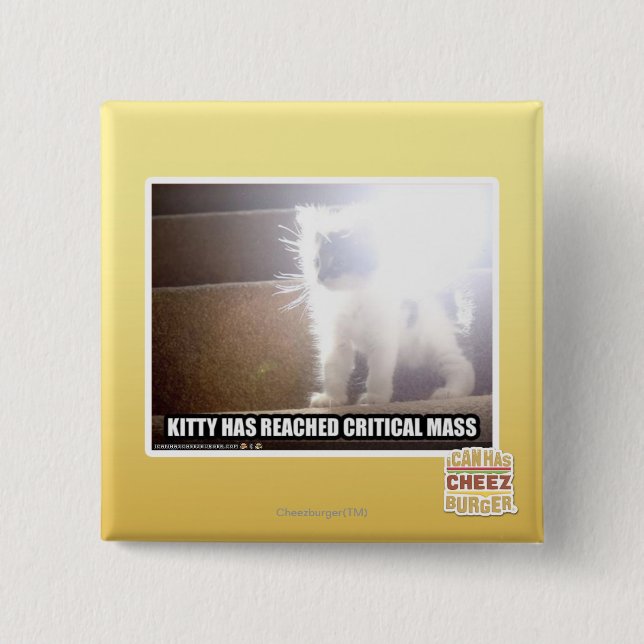Massen-Miezekatze Button (Vorderseite)