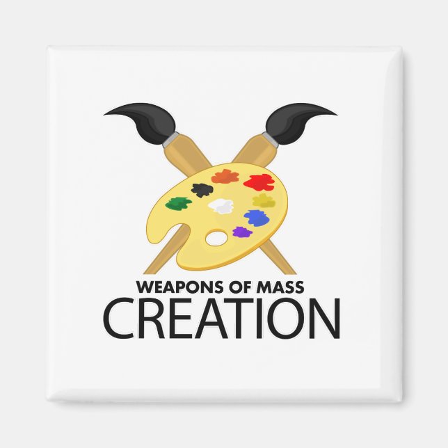 Massenvernichtungswaffen Magnet (Vorne)