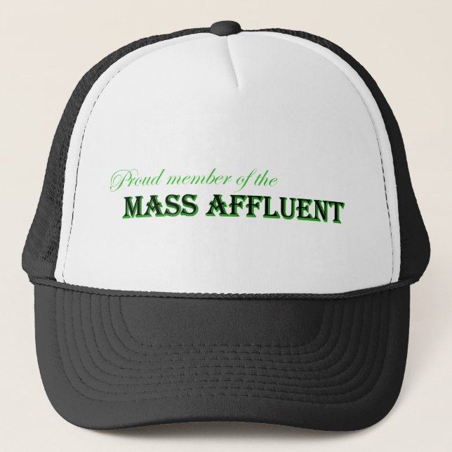 Massenzufluss Truckerkappe (Vorderseite)