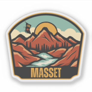 Masset, British Columbia Aufkleber