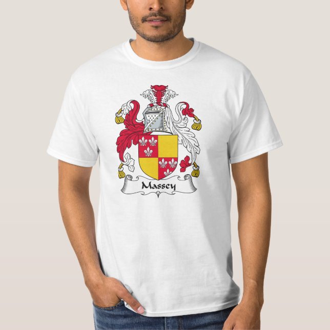 Massey Familienwappen T-Shirt (Vorderseite)