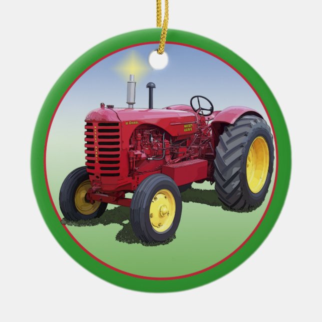 MASSEY HARRIS-MODELL 55 KERAMIK ORNAMENT (Vorne)