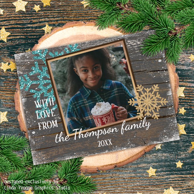 Maßgeschneidert für Frohe Festtage mit Liebe Postkarte (Von Creator hochgeladen)