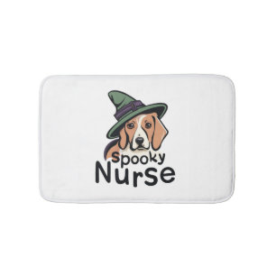 Maßgeschneidert für Kaninchenfans Ein Spooky Nurse Badematte