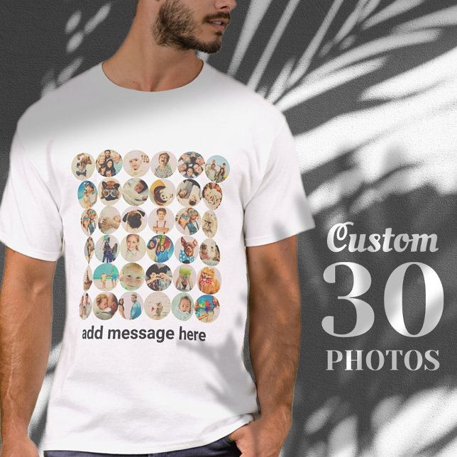Maßgeschneiderte 36 Fotos Moderne Erinnerungen für T-Shirt (Von Creator hochgeladen)