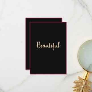 Maßgeschneiderte 3,5 Zoll x 5 Zoll Valentinstag-Ka Dankeskarte