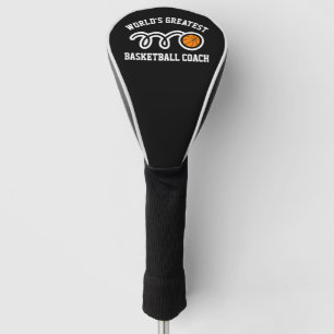 Maßgeschneiderte Abdeckung für Basketballtrainer Golf Headcover