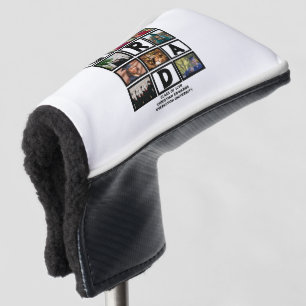 Maßgeschneiderte Abschluss-Klasse für Foto-Collage Golf Headcover