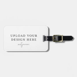 Maßgeschneiderte AcrylGepäckmarke (Landschaft) Gepäckanhänger