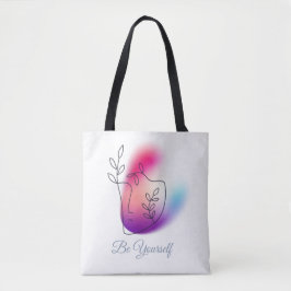 Maßgeschneiderte All-Over-Print-Tasche "Be Yoursel