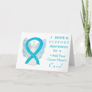 Maßgeschneiderte Angel Cards für Türkis Karte