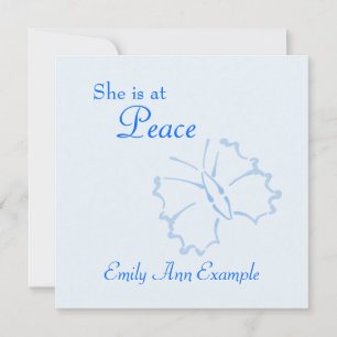 Maßgeschneiderte Ankündigung des Todes - Schmetter