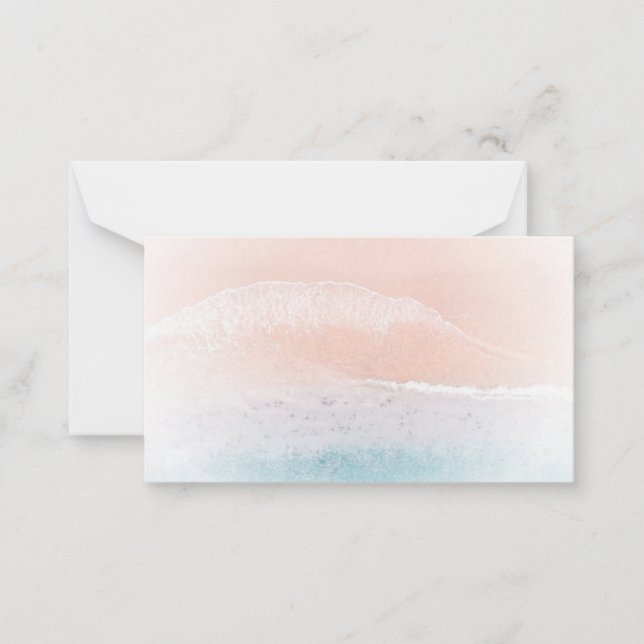 Maßgeschneiderte Art von Küstengewässern Mitteilungskarte (Vorderseite)