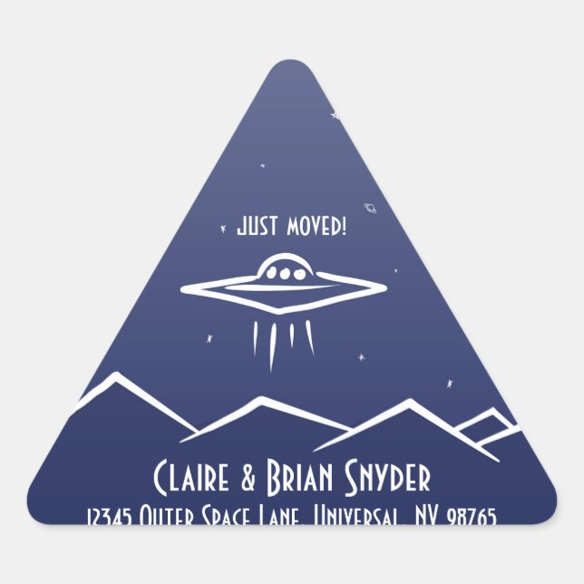 Maßgeschneiderte Aufkleber für den Umschlag (Vorderseite)