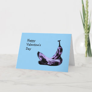 Maßgeschneiderte Bananen Pop Art Feiertagskarte