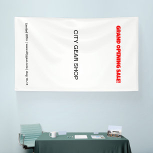 Maßgeschneiderte Banner und Zeichen PVC & Vinyl