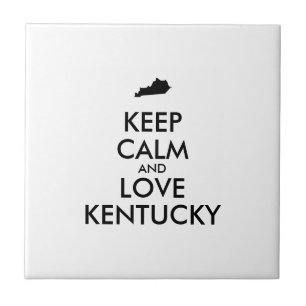 Maßgeschneiderte BEHALTEN CALM und LIEBE KENTUCKY Fliese