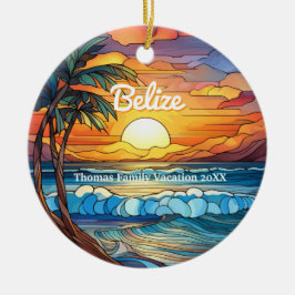 Maßgeschneiderte Belize-Imitate Festglas Keramik Ornament