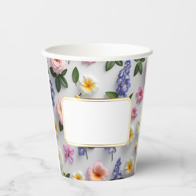 Maßgeschneiderte besondere Anlässe Pappbecher (Vorderseite)