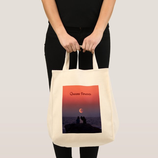 Maßgeschneiderte Bestfriends Tote Bag Tragetasche (Vorderseite (Produkt))