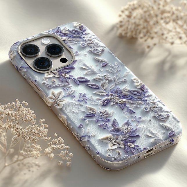 Maßgeschneiderte, bestickte Floral iPhone Case mit (Von Creator hochgeladen)