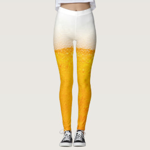 Maßgeschneiderte Biermuster Volllange Leggings