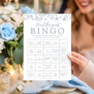 Maßgeschneiderte Bingo-Game-Karte Einladung