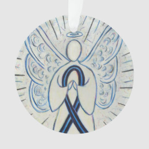 Maßgeschneiderte Blauer und Schwarzer Bauch Ornament