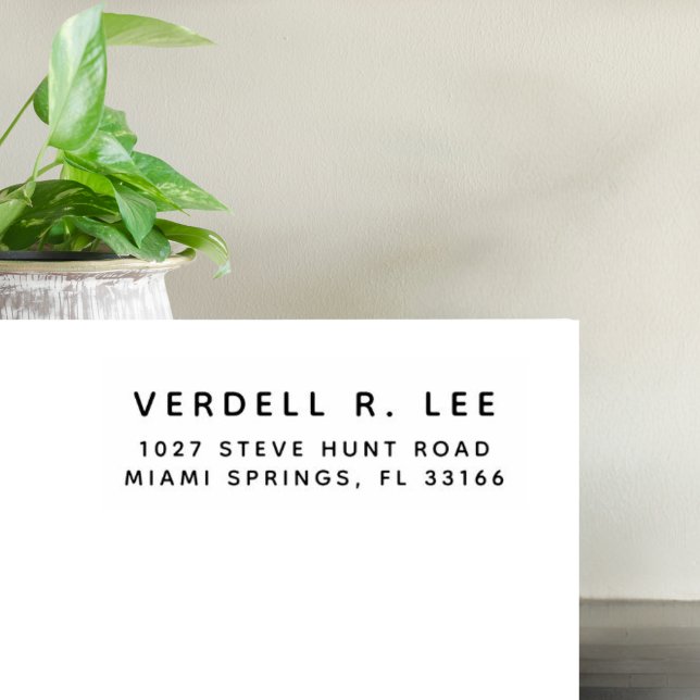 Maßgeschneiderte Briefmarke für moderne Rücksendea Gummistempel (Von Creator hochgeladen)