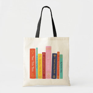 Maßgeschneiderte Buchtitel-Spine-Tote-Beutel (mehr Tragetasche