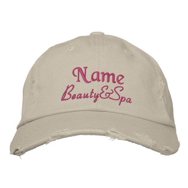 Maßgeschneiderte Business Embroided Baseball Cap Bestickte Baseballkappe (Vorderseite)