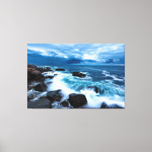 Maßgeschneiderte Canvas Print - Ocean Wave Breakin Leinwanddruck