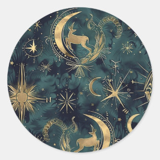 Maßgeschneiderte Capricorn Stationary Stickers
