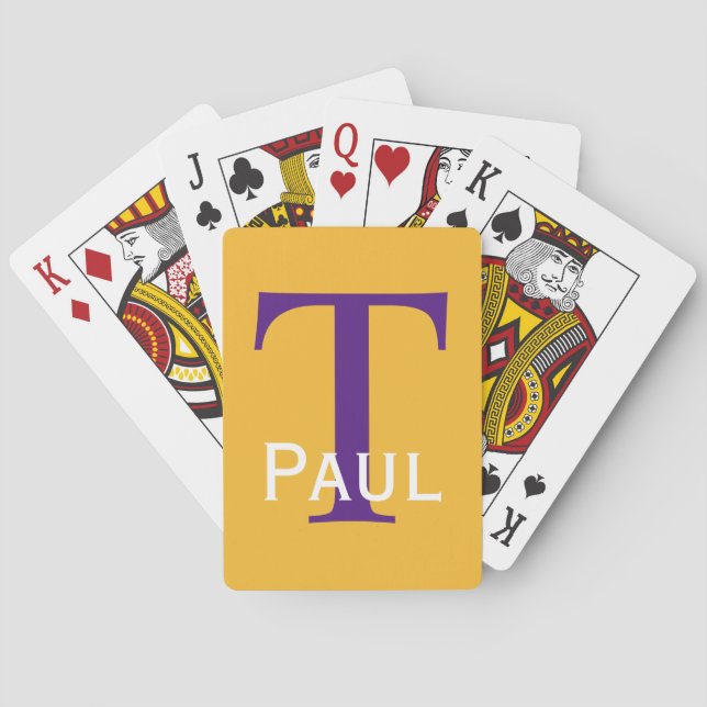 Maßgeschneiderte Classic Playing Cards 2 Spielkarten (Rückseite)