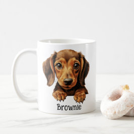 Maßgeschneiderte Dackel Kaffeetasse