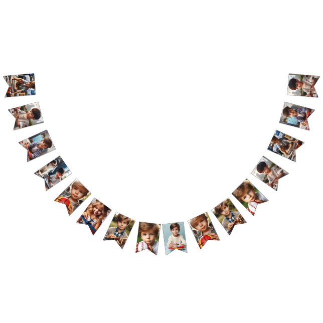 Maßgeschneiderte Dekoration des Party mit 16-Flag- Wimpelkette (Alle)