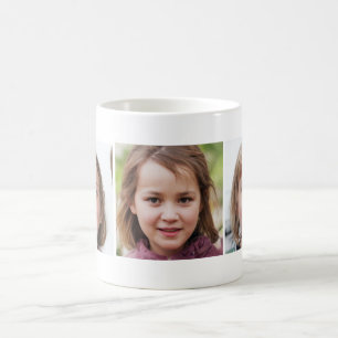 Maßgeschneiderte Dreierfoto-Collage Kaffeetasse