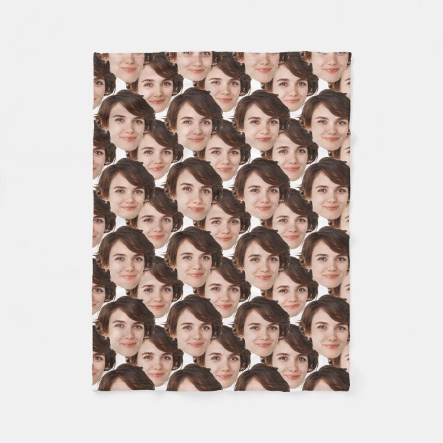 Maßgeschneiderte Drucktafeln, Personalisiertes Ges Fleecedecke (Vorderseite)