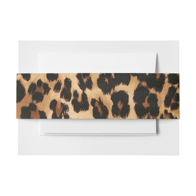 Maßgeschneiderte Einladung Bauchband Einladungsbanderole (Vorderseite Beispiel)