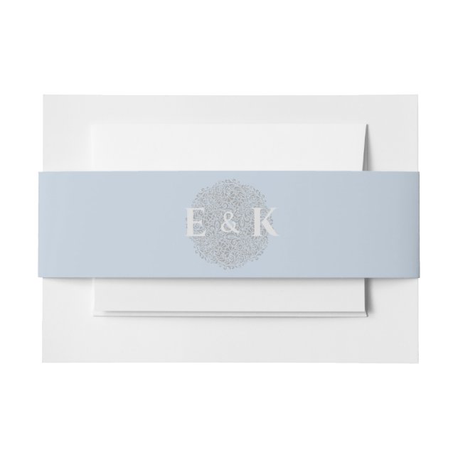 Maßgeschneiderte Einladung Bauchband Einladungsbanderole (Vorderseite Beispiel)