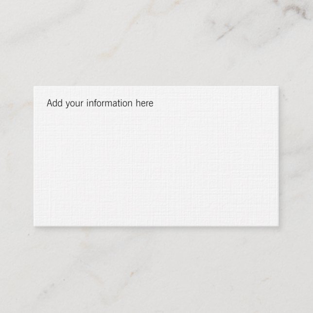 Maßgeschneiderte Einsteckkarten Begleitkarte (Vorderseite)