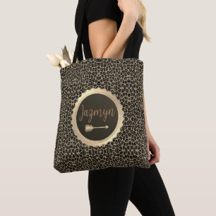 Maßgeschneiderte exotisch stilvolle Leopard-Tasche