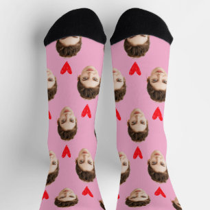 Maßgeschneiderte Face Socken für Boyfriend Persona