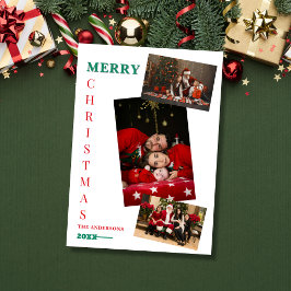 Maßgeschneiderte Familienfotos Frohe Weihnachten K