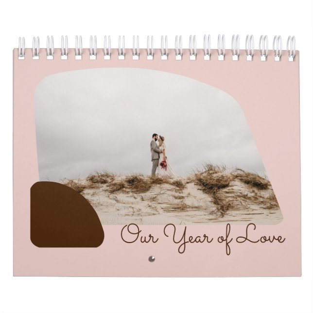 Maßgeschneiderte Farbe - das Jahr der ersten Liebe Kalender (Titelbild)