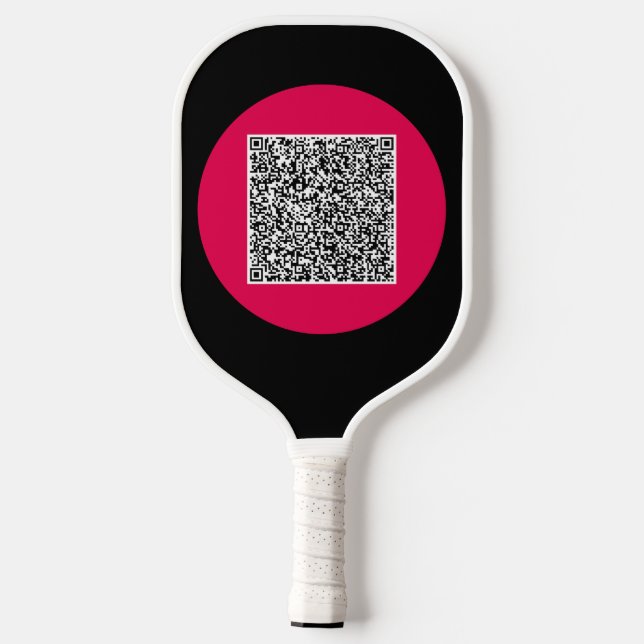 Maßgeschneiderte Farben für das QR-Code-Scan-Pickl Pickleball Schläger (Rückseite)