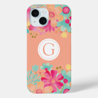 Maßgeschneiderte, farbige Monogramm-Abdeckung Case-Mate iPhone Hülle
