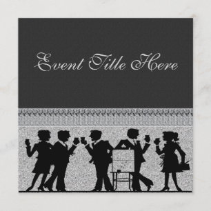 Maßgeschneiderte festliche Party Einladung